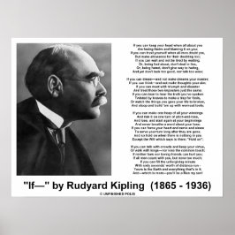 Indien gedicht door Rudyard Kipling (Afbeelding vo Poster
