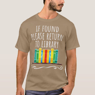 Indien gevonden, ga dan terug naar de bibliotheek t-shirt