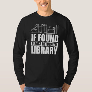 Indien gevonden, ga dan terug naar het bibliotheek t-shirt