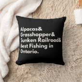 Indien gevonden, ga dan terug naar Rice Lake Kussen (Deken)