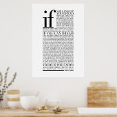 Indien Rudyard Kipling (alle opties) Poster (Keuken)