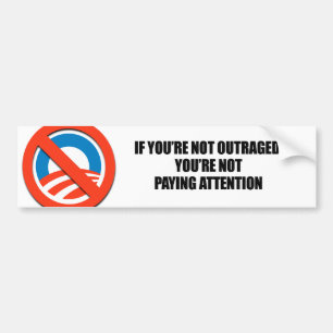 INDIEN U NIET VERTRAGD IS - BETAALT U GEEN AANDACH BUMPERSTICKER