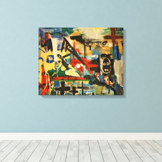 indiening. canvas afdruk (Insitu (Houten vloer))