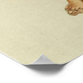 Indiër in lichaamshouding poster (Hoek)