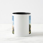 Indiër op het tracé in het Uitzicht Mohawk Park Mok (Midden)