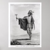 Indiër van de Natie van Kaskaskia Poster (Voorkant)