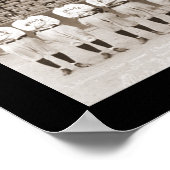 Indiërs Baseball Foto 1921 Poster (Hoek)