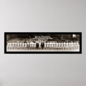 Indiërs Baseball Foto 1921 Poster (Voorkant)