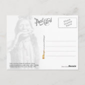 Indiërs die een slangendans uitvoeren briefkaart (Achterkant)