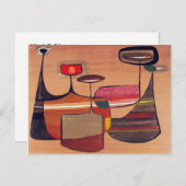 Indiërs in de ruimte #1 briefkaart (Voorkant / Achterkant)