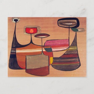 Indiërs in de ruimte #1 briefkaart