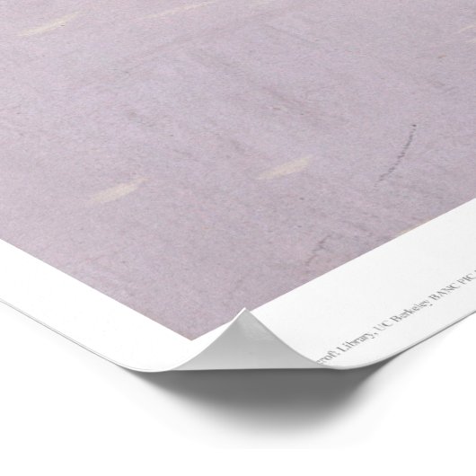 Indiërs in de sneeuw (0565A) Poster (Hoek)