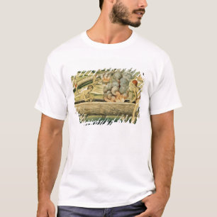 Indiërs maken een Dugout Canoe T-shirt