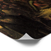  Indiërs, Raad van de Sioux-oorlog door Catlin Poster (Hoek)