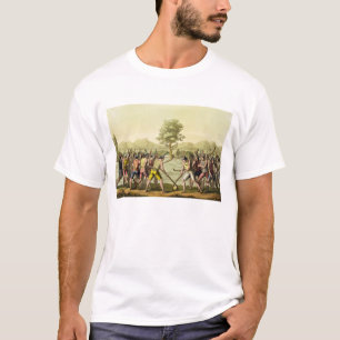 Indiërs spelen Ciueca, Chili, uit Le Costume An T-shirt