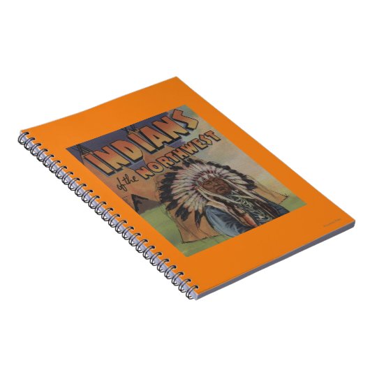 Indiërs van het noordwesten - Indische chef & thee Notitieboek (Rechterzijde)