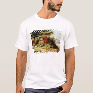 Indiërs vervoeren bont door Canada T-shirt