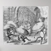 Indiërs vieren de Chuno of de Aardappel Poster (Voorkant)