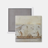 Indiërs Vist Magneet (Voorkant / Achterkant)