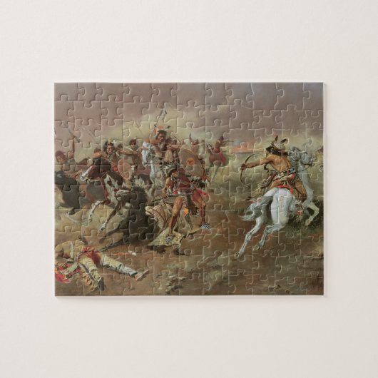  Indiërs, voor overheersing door CM Russell Legpuzzel (Horizontaal)