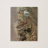  Indiërs, voor overheersing door CM Russell Legpuzzel (Verticaal)