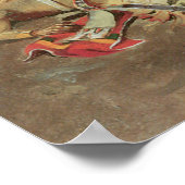  Indiërs, voor overheersing door CM Russell Poster (Hoek)