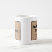 Indies onbeperkt vistuig koffiemok (Center)