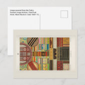 Indigenous patterns in textiles postcard briefkaart (Voorkant / Achterkant)