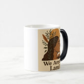 Indigenous Peoples’ Day Mug | Boho Earthy Coffee G Magische Mok (Voorkant rechts)