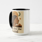 Indigenous Peoples’ Day Mug | Boho Earthy Coffee G Mok (Voorkant links)