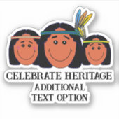 Indigenous People's Day  Sticker (Voorkant)