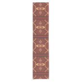 Indigenous Print 3 Table Runner Korte Tafelloper (Voorkant)