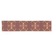 Indigenous Print 3 Table Runner Korte Tafelloper (Horizontaal)