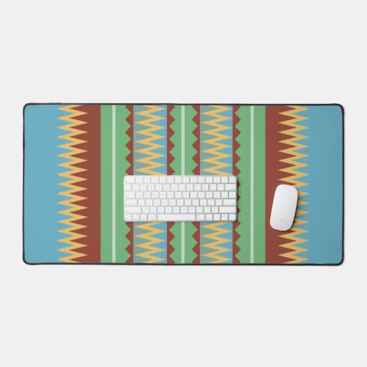 Indigenous Print 5 Desk Mat (Keyboard & Muis)