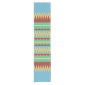 Indigenous Print 5 Table Runner Korte Tafelloper (Voorkant)