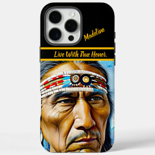 Indigenous Traditional Attire: Artful Touch iPhone 16 Pro Max Hoesje
