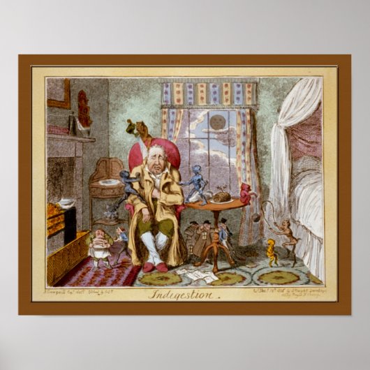 Indigestie-Poster Poster (Voorkant)