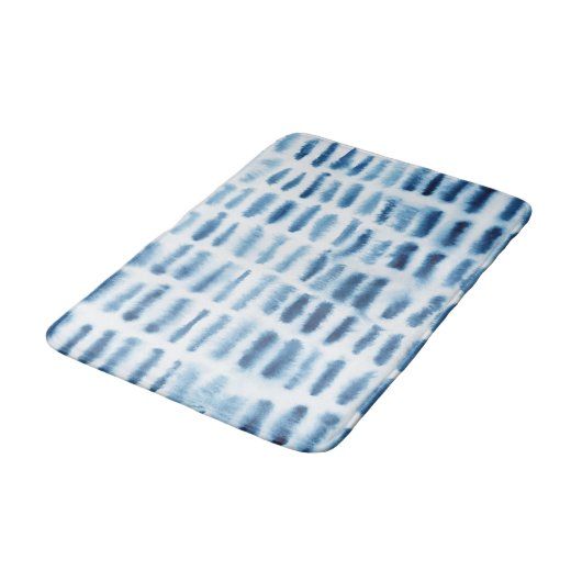 Indigio Waterverf Print Badmat (Gekanteld)