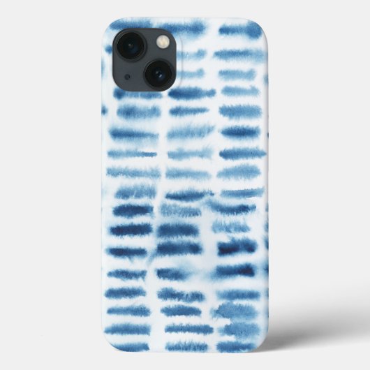 Indigio Waterverf Print Case-Mate iPhone Case (Achterkant)