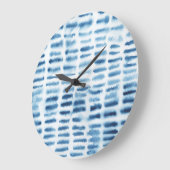 Indigio Waterverf Print Grote Klok (Hoek)