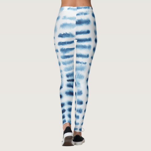 Indigio Waterverf Print Leggings (Achterkant)