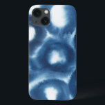 Indigio Waterverf printcirkels Case-Mate iPhone Case<br><div class="desc">Indigio Waterverf Print Circles. Artiest: Grace Popp. Afbeelding-ID: 153152FN.</div>