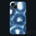 Indigio Waterverf printcirkels Case-Mate iPhone Case<br><div class="desc">Indigio Waterverf Print Circles. Artiest: Grace Popp. Afbeelding-ID: 153152FN.</div>