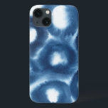 Indigio Waterverf printcirkels Case-Mate iPhone Case<br><div class="desc">Indigio Waterverf Print Circles. Artiest: Grace Popp. Afbeelding-ID: 153152FN.</div>