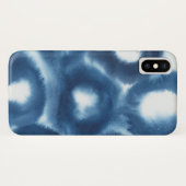 Indigio Waterverf printcirkels Case-Mate iPhone Case (Achterkant (horizontaal))