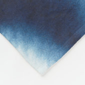 Indigio Waterverf printcirkels Fleece Deken (Hoek)