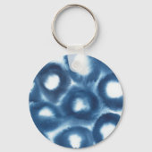 Indigio Waterverf printcirkels Sleutelhanger (Voorkant)