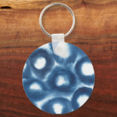Indigio Waterverf printcirkels Sleutelhanger (Voorkant)