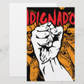 Indignados Briefpapier (Voorkant / Achterkant)