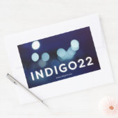 indigo22 rechthoekige sticker (Envelop)